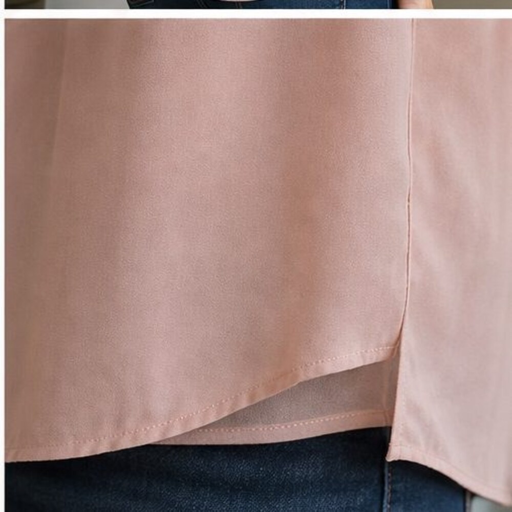 Blush V Neck Top - Picture 6 of 6